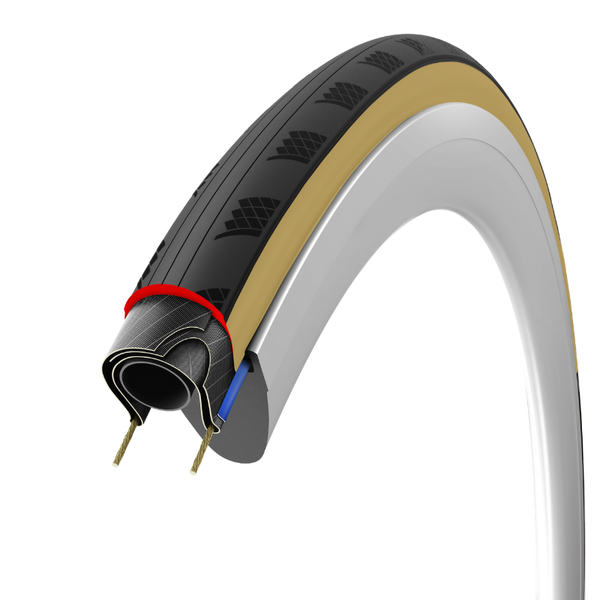 Zaffiro Evo Tan Road Bicycle Clincher